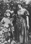 Марина Цветаева с дочерью Ариадной - Вшеноры у Праги, 1925 г.
